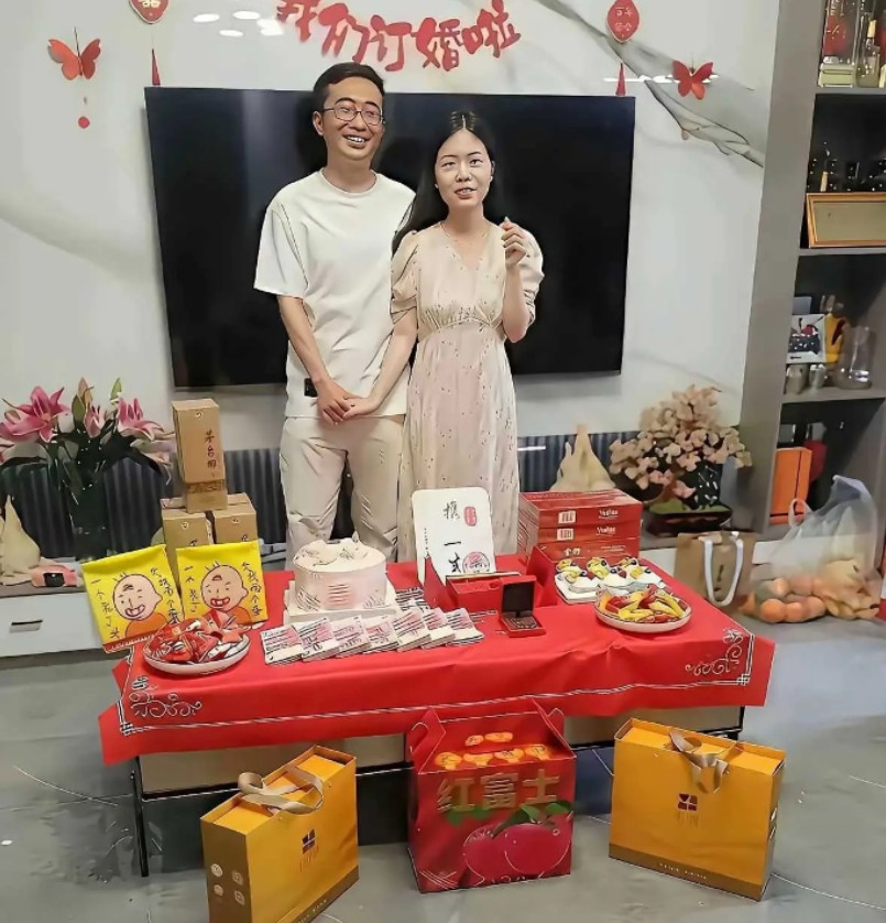 不懂就问,这样的彩礼,在国内属于什么水平?