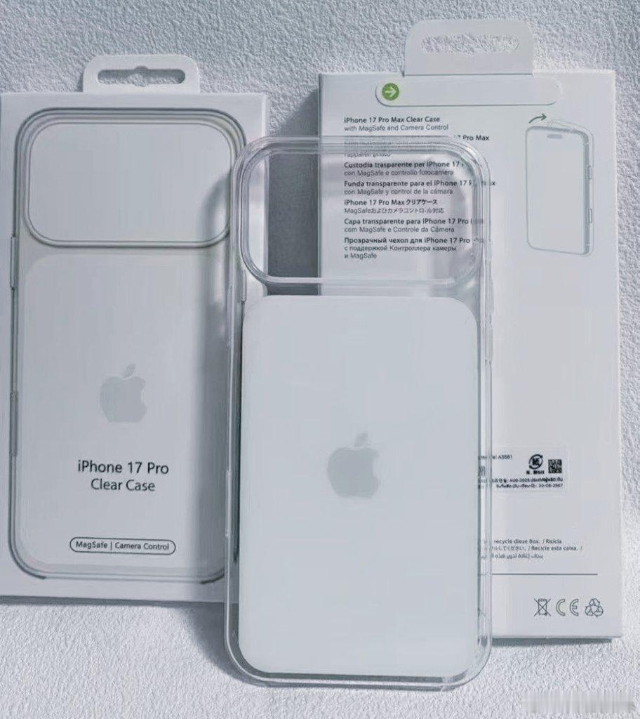iPhone17Pro透明保护壳曝光苹果现在保密工作是真难做，每年都是还没发布，