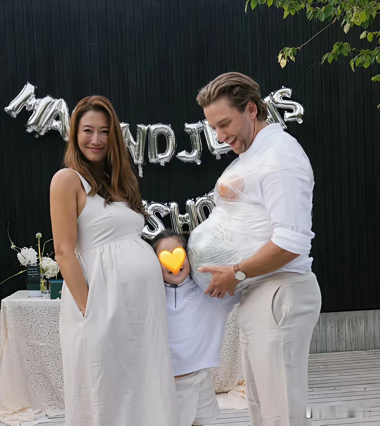 谢霆锋的妹妹又怀孕了，还是和外国人，还是未婚先孕，不结婚，谢婷婷之前的女儿就是未