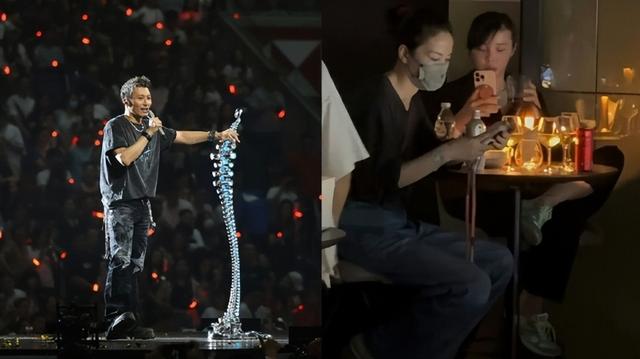 谢霆锋两儿子现身爸爸演唱会!Lucas笑容灿烂,Quintus戴帽子遮脸