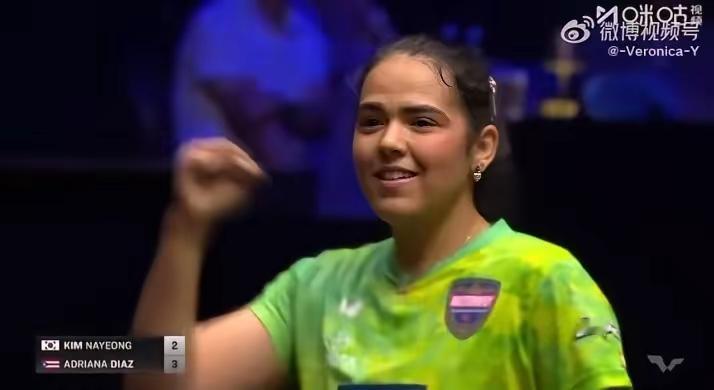 迪亚兹击败朱雨玲不是冷门!蒙彼利埃冠军赛首轮,波多黎各名将迪亚兹击败了世界排名第