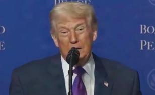 特朗普对中国放话说，对于四月份的访华我希望中国能给我最高的规格，跟上次一样就行。