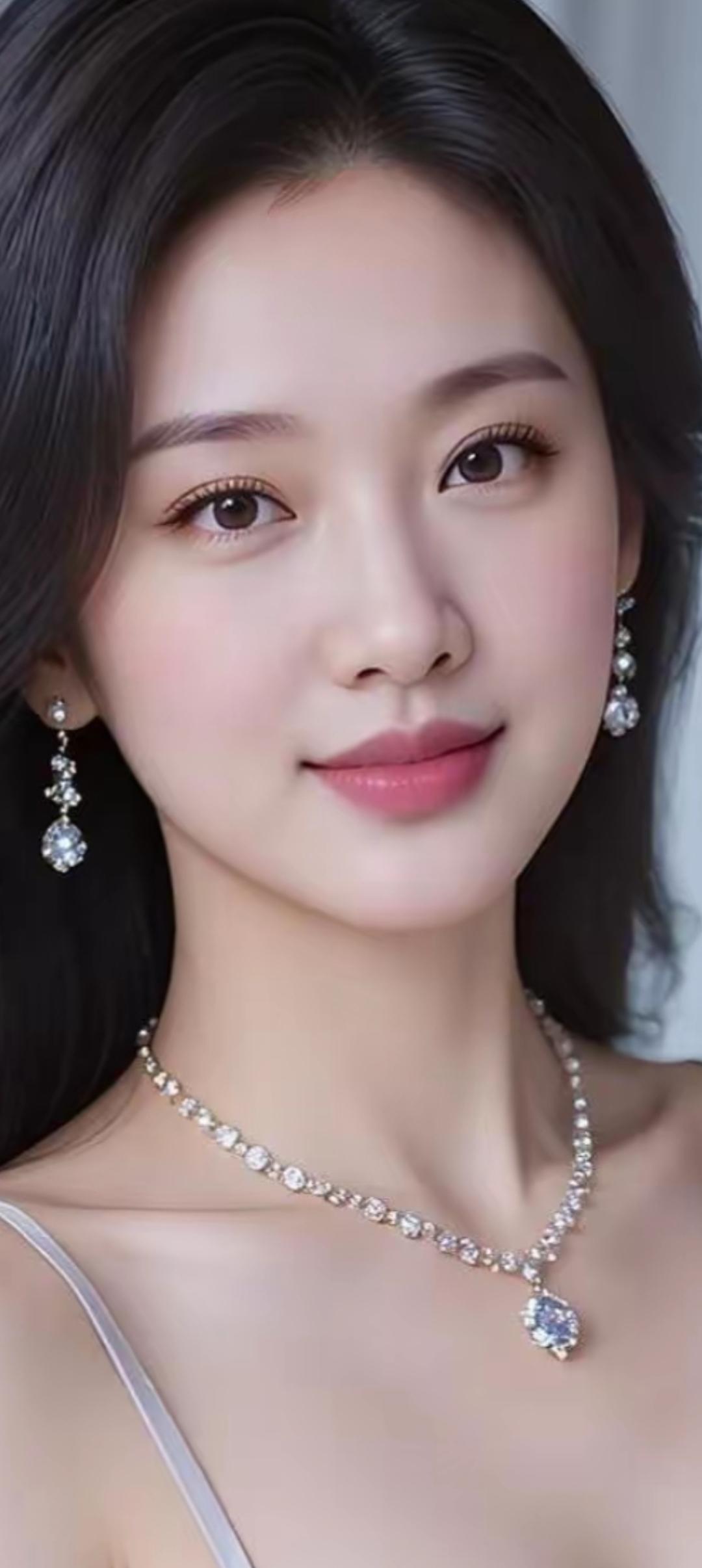 玉佩轻摇，笑语盈盈。