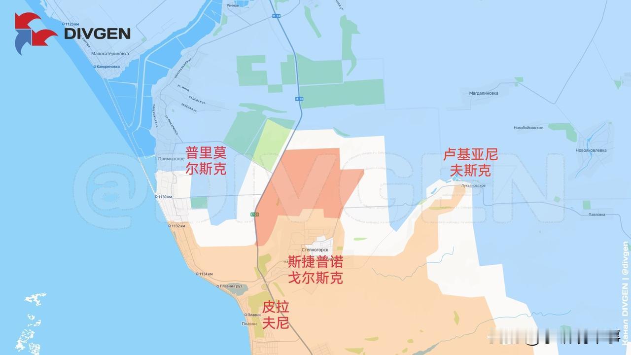 12月25日箭头社更新俄乌战报：图一：俄罗斯空降部队已在扎波罗热州斯捷普诺戈