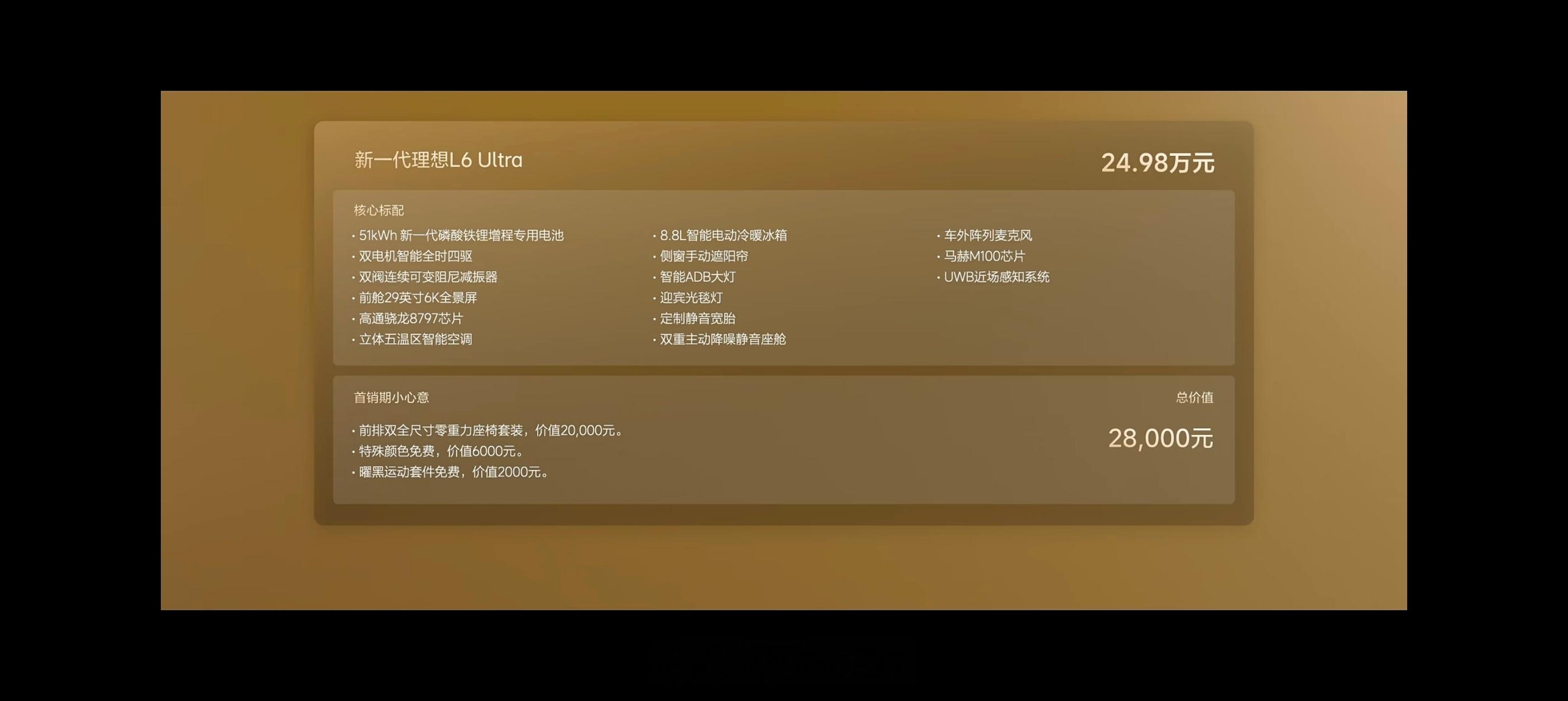 理想全新L6这个价格牛逼，不过选装下来可能得到30万左右。新一代理想L6标配马赫