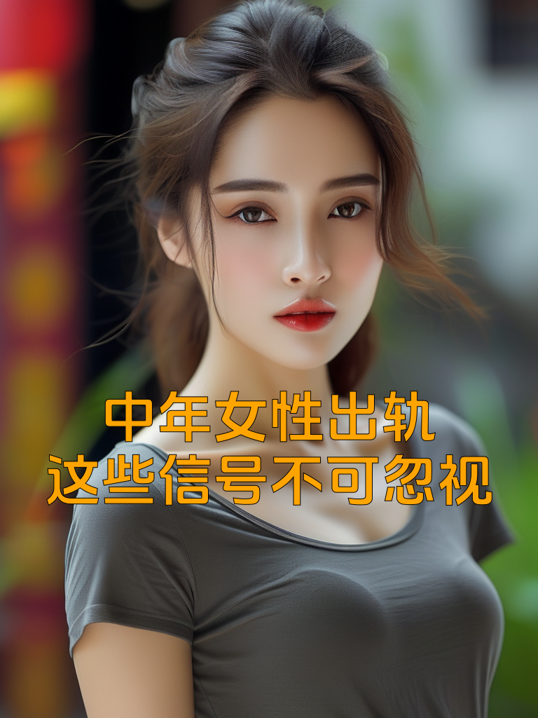 中年女性出轨，这些信号不可忽视