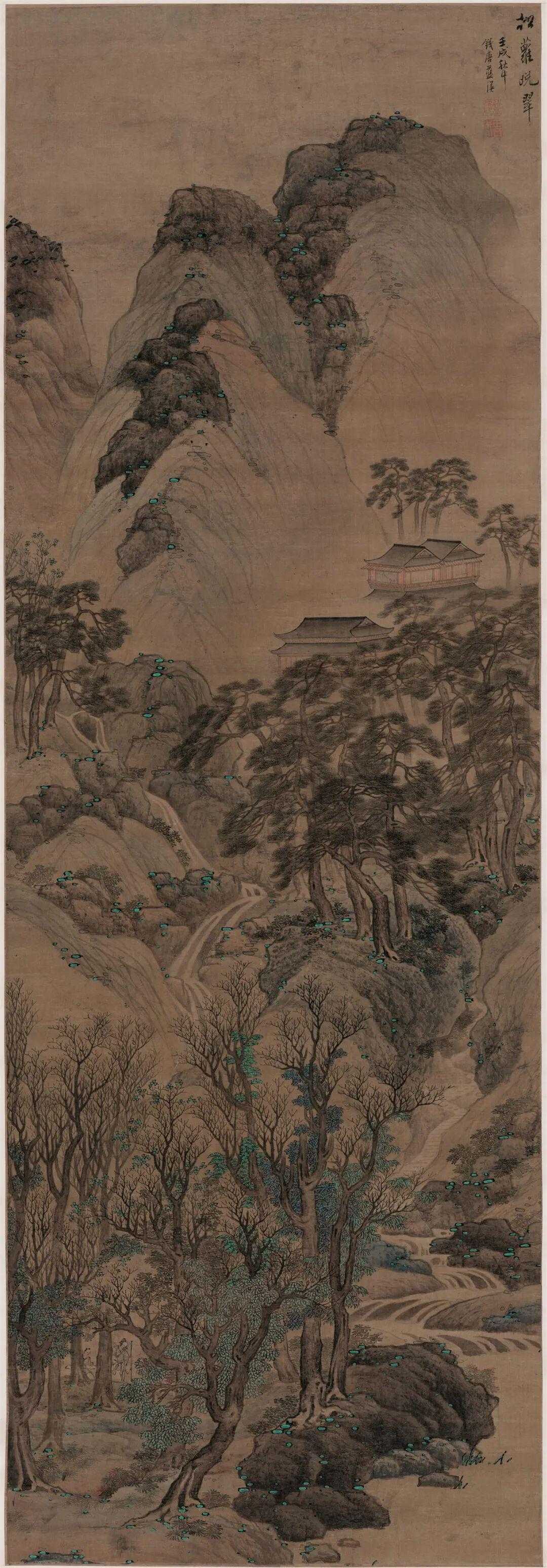 蓝瑛，字田叔，号蝶叟，晚号石头陀，浙江钱塘（今杭州）人。他被称为"浙派殿军"，又