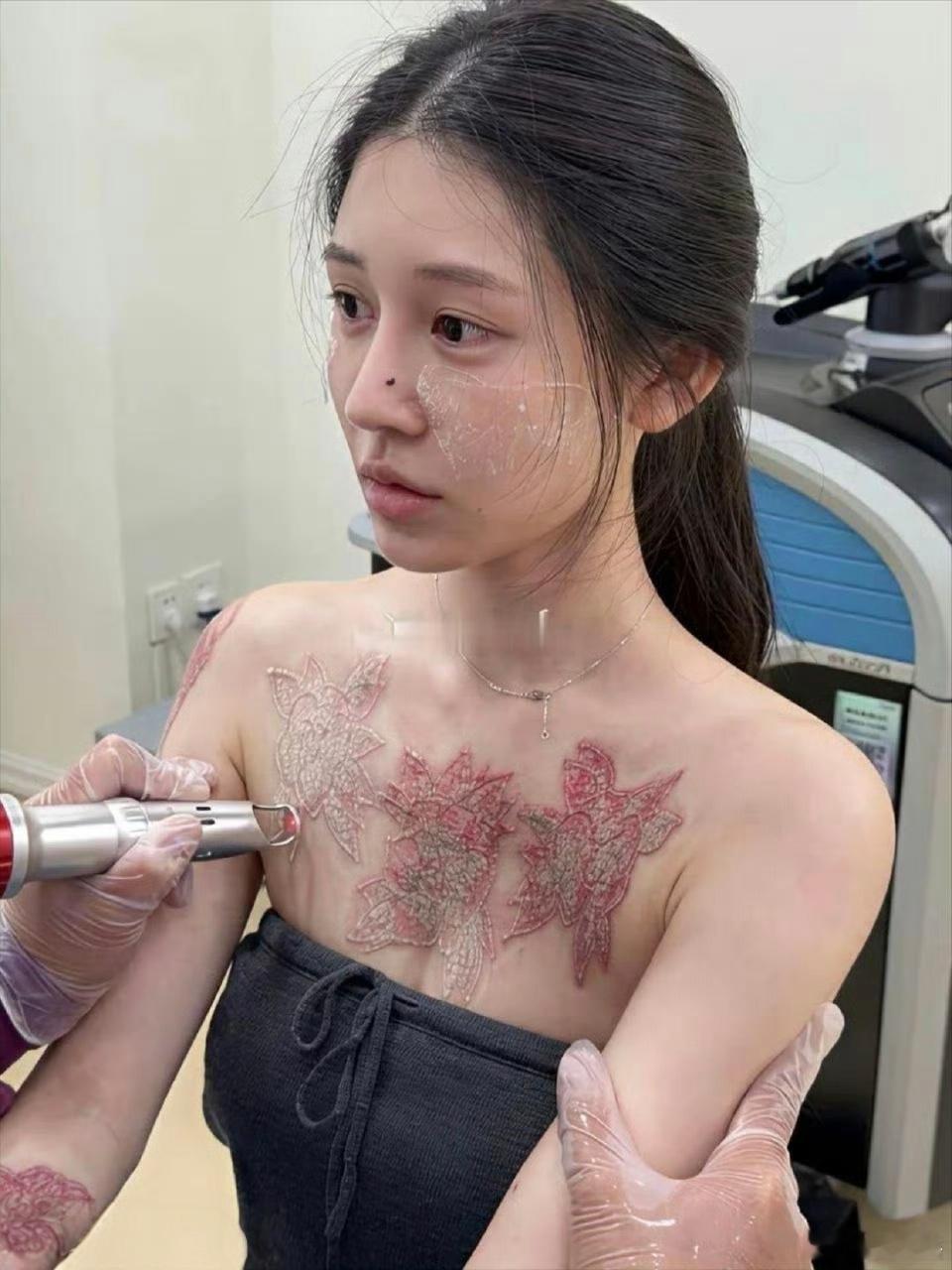 不懂就问，这种纹身应该不疼的吧！