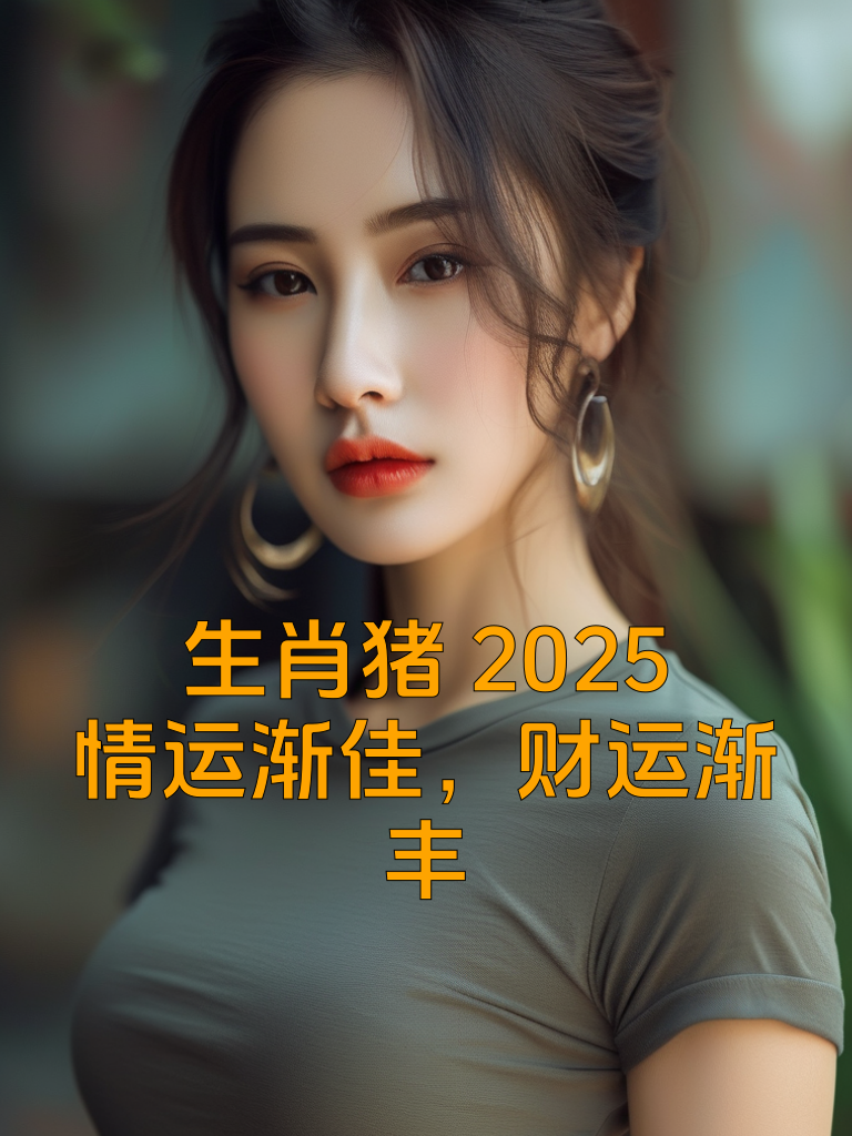 生肖猪2025：情运渐佳，财运渐丰
