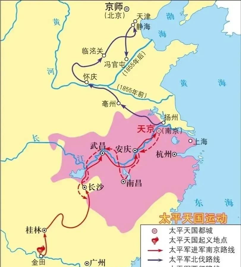 太平天国的英勇抗争打破了洋人分割中国的企图，展现了汉民族的血性和英雄气概，最重要