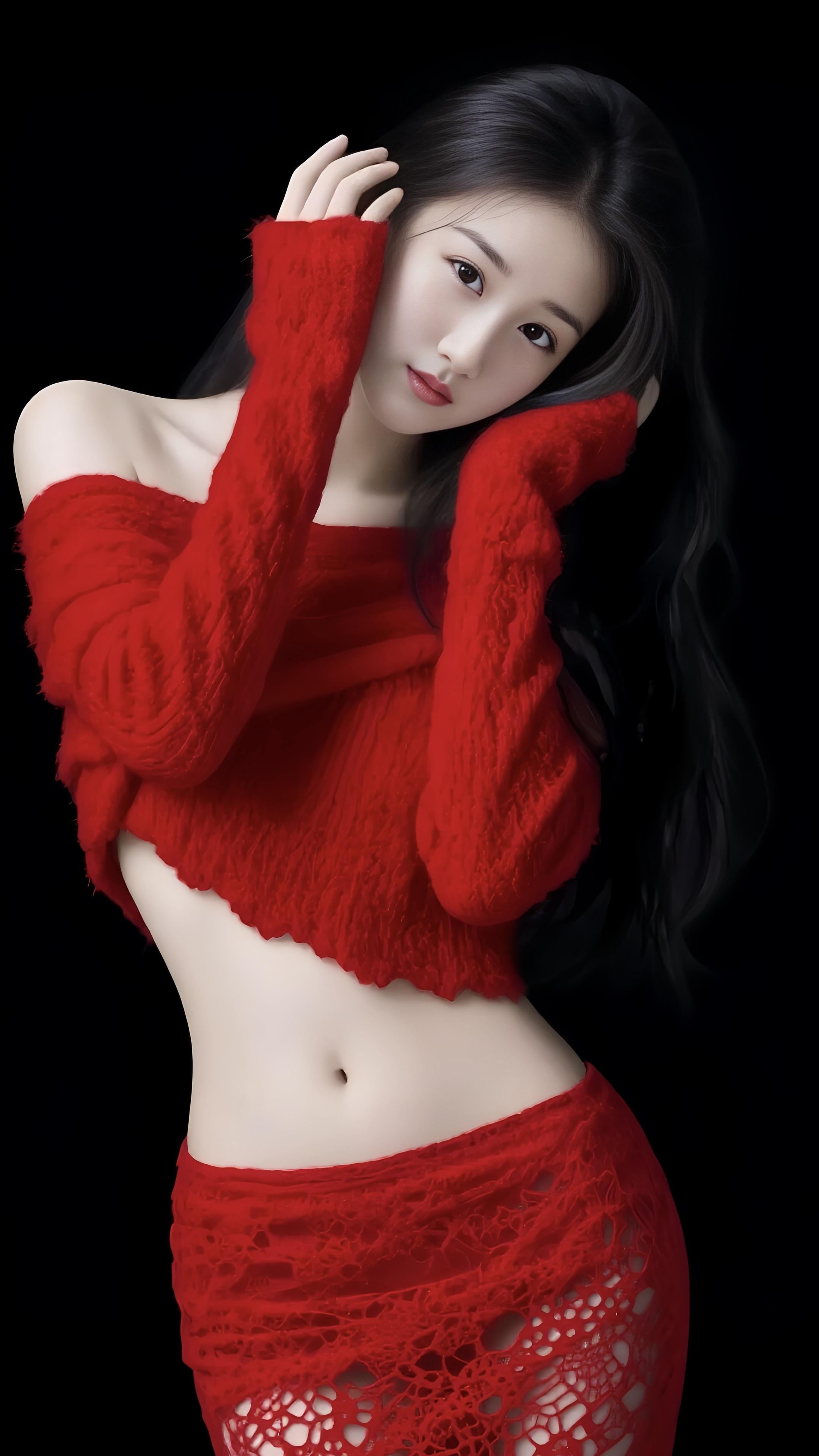 秀秀 甜系女生 写真 邻家女孩 穿搭