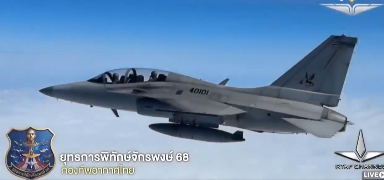泰国空军在边境冲突中表现优秀！由于对手没有空军战机，所以泰国空军战机每次出动