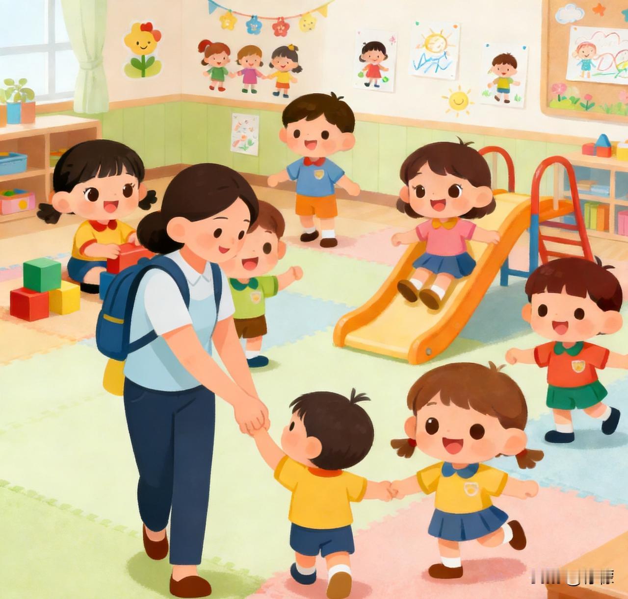 他把幼儿园发的小饼干留了一半给我，说：“这是我最喜欢的，给妈妈吃。”原来幸福可