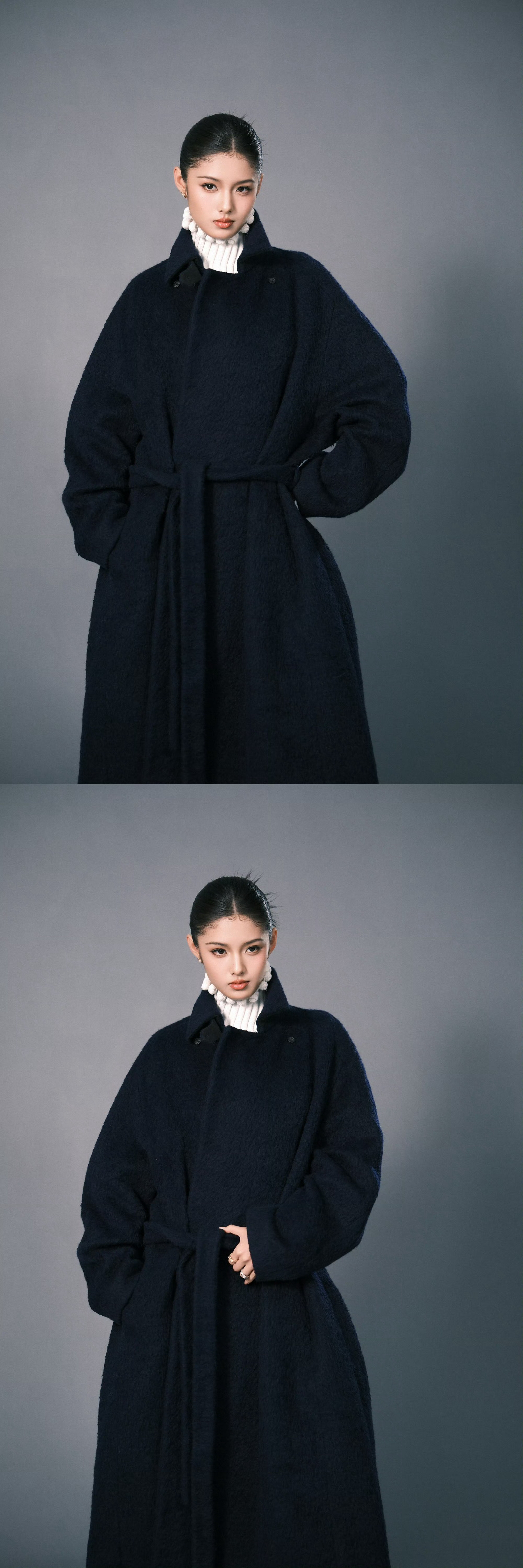 艾米好飒的造型，大光明发型依旧迷人！！好完美的一颗头