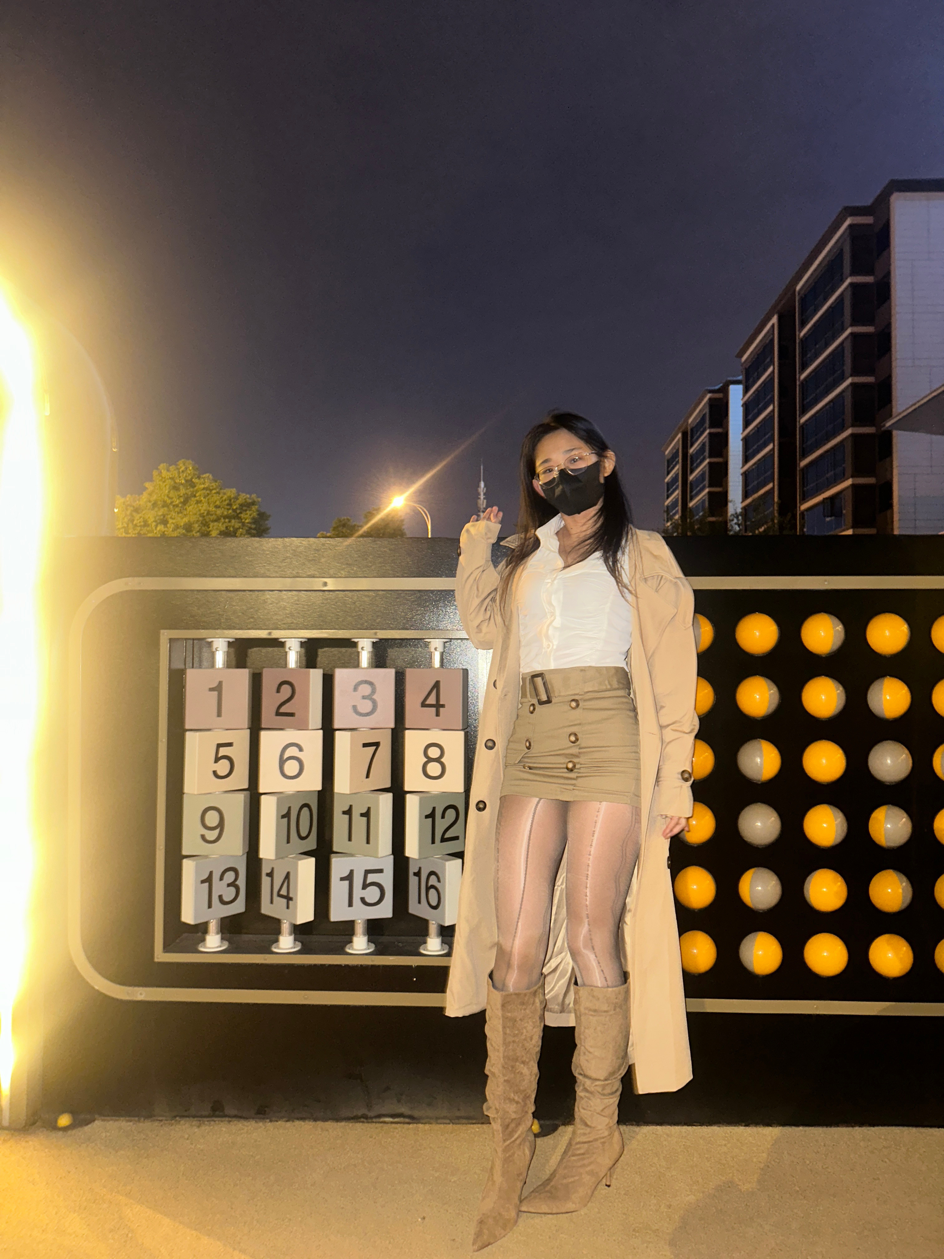 健身有效果吧,一周三次腿嘻嘻