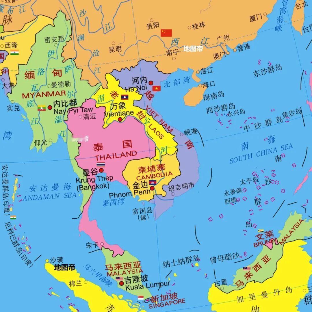 暹罗为什么改称泰国“暹罗”沿用数百年，1939年首次改为“泰国”，1945
