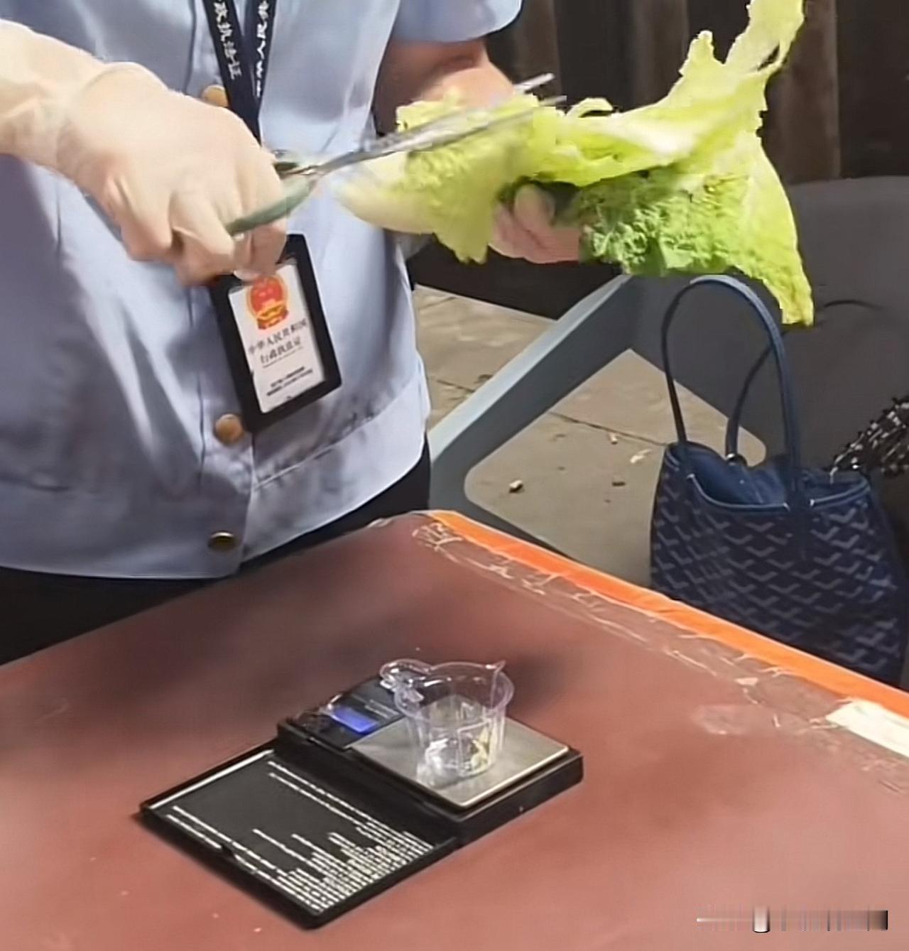在河北张家口的亲戚告诉我，现在没有一颗带有甲醛的白菜可以运出产地，逢出必检，只要