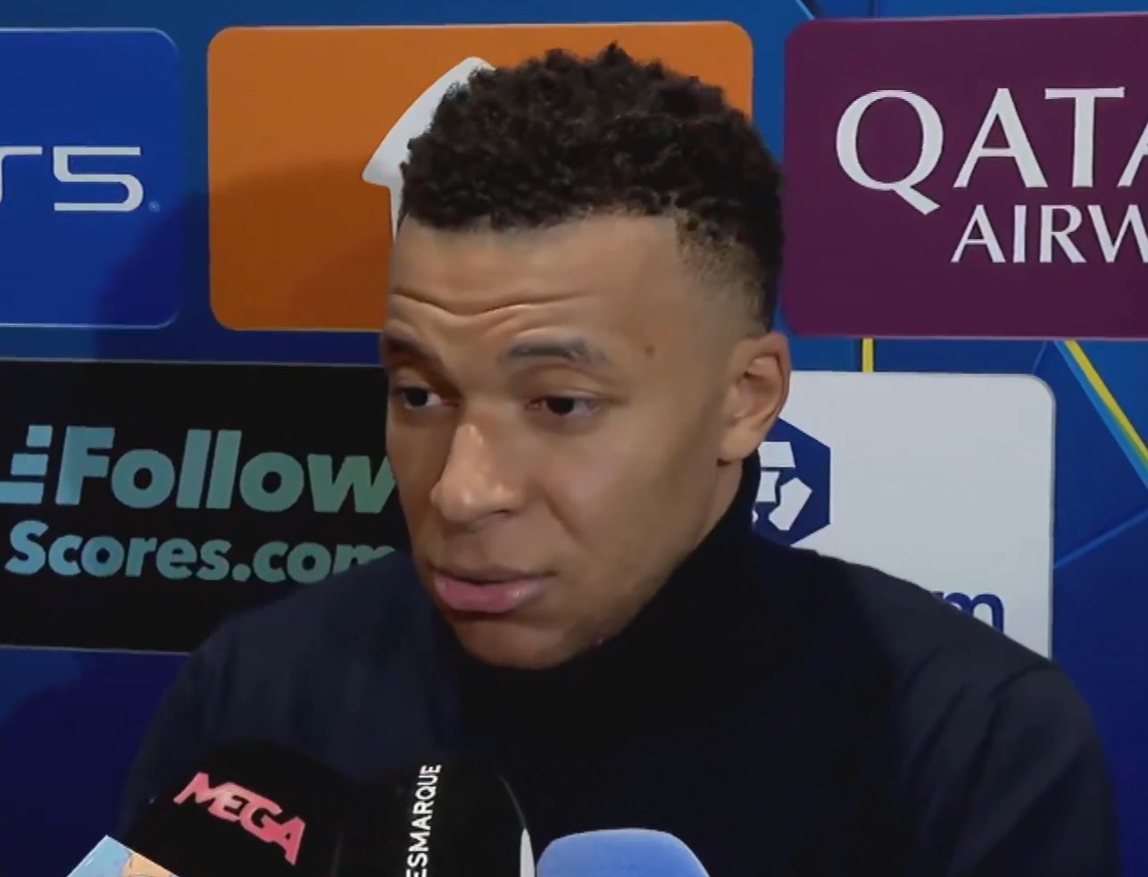 姆巴佩：Vini之前激怒过别人吗？也许吧。他之前犯过错吗？也许吧。但他绝对不应该