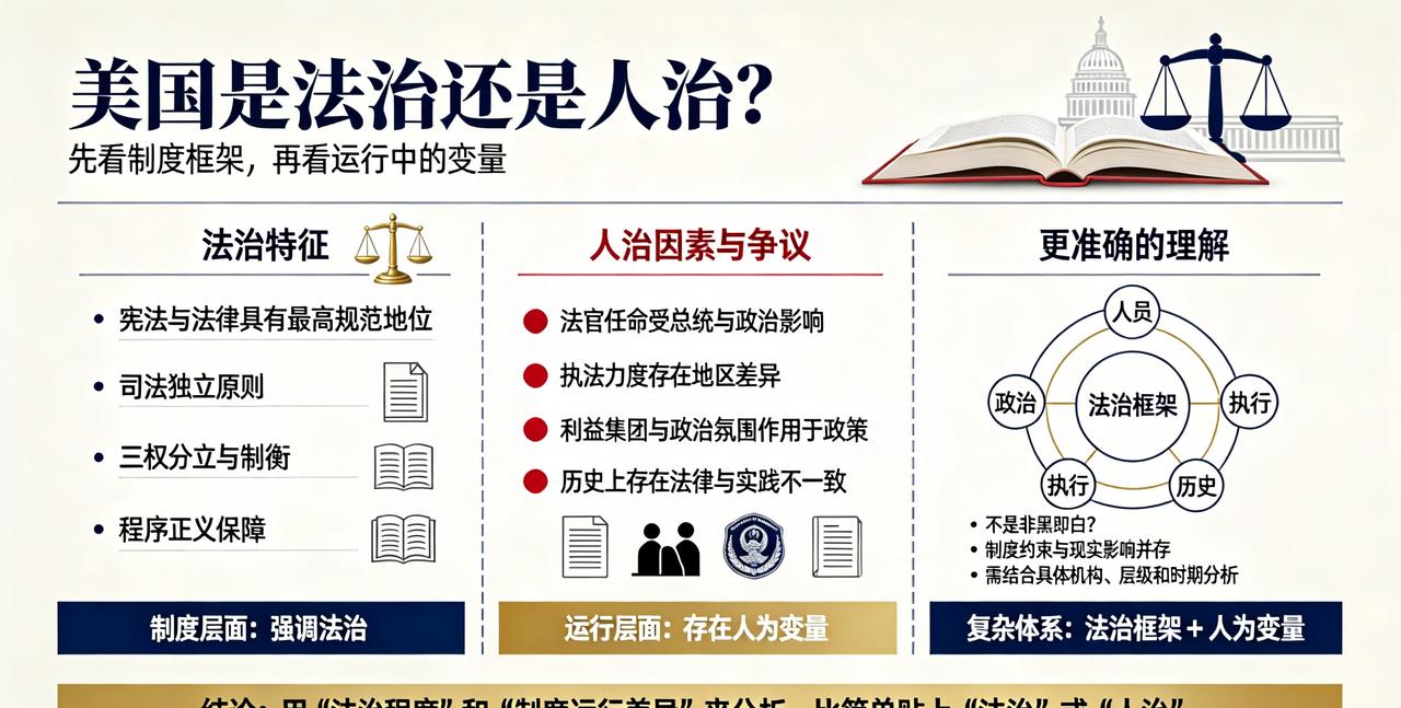 【美国是人治还是法治？】“法官也是人，判决会出错；同一件事，不同法官还能得出