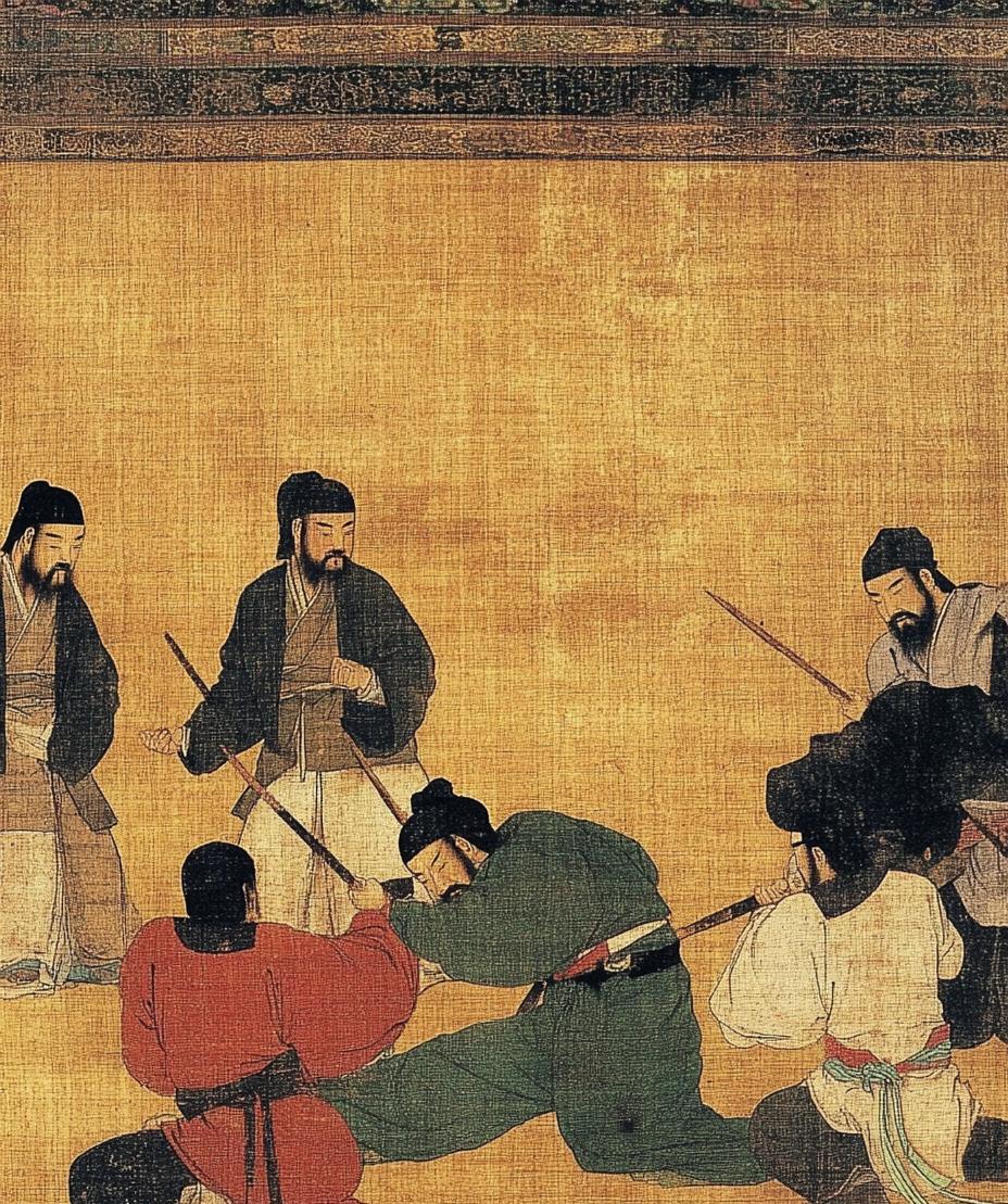 宋朝时有个士兵犯了法，按律当死，皇帝怜悯他，改判为打屁股二十棍再发配边疆，士兵怕