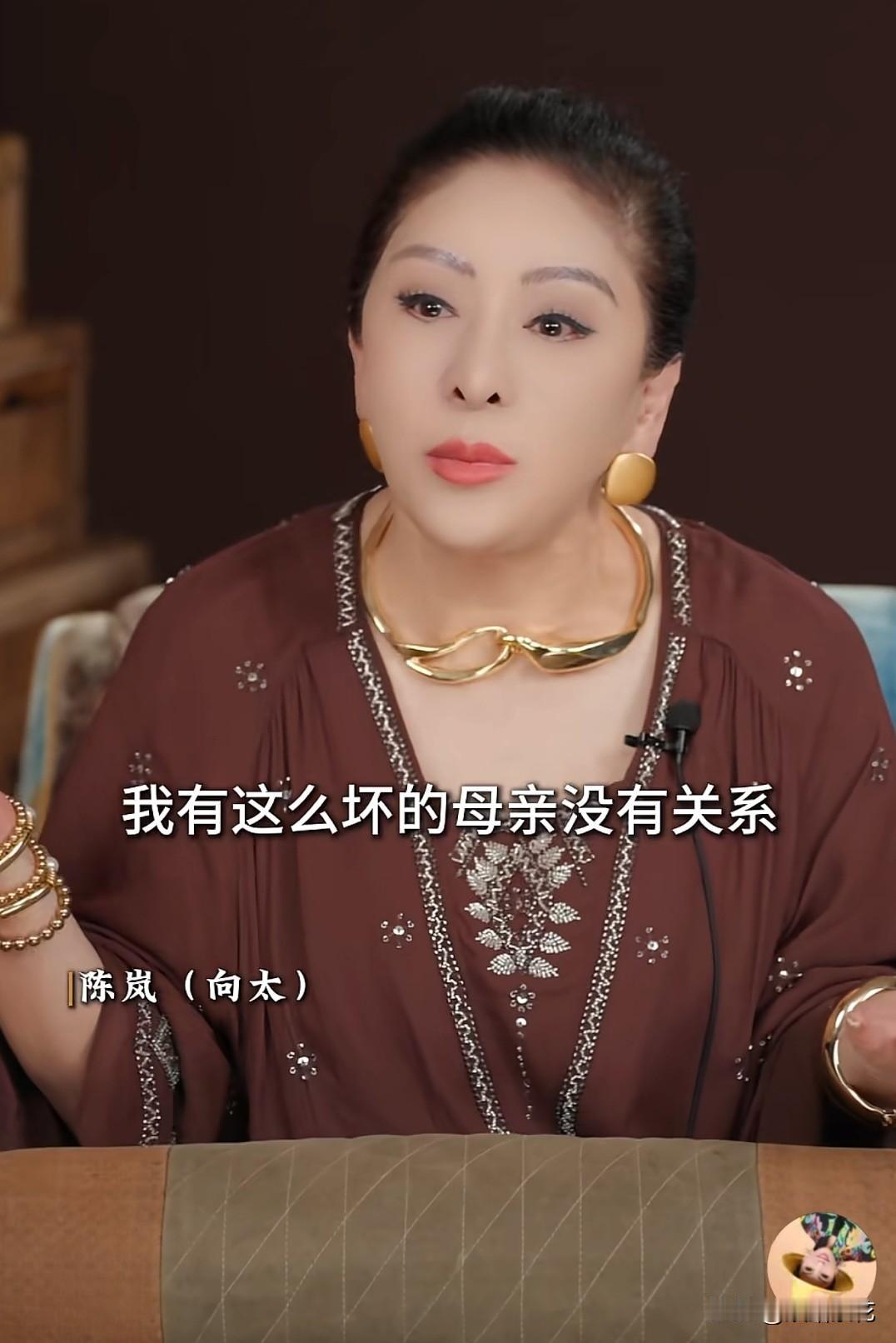 向太：“很多有钱人觉得多子多福，生越多越好，我真不是这么想。你看向华强他爸生了十