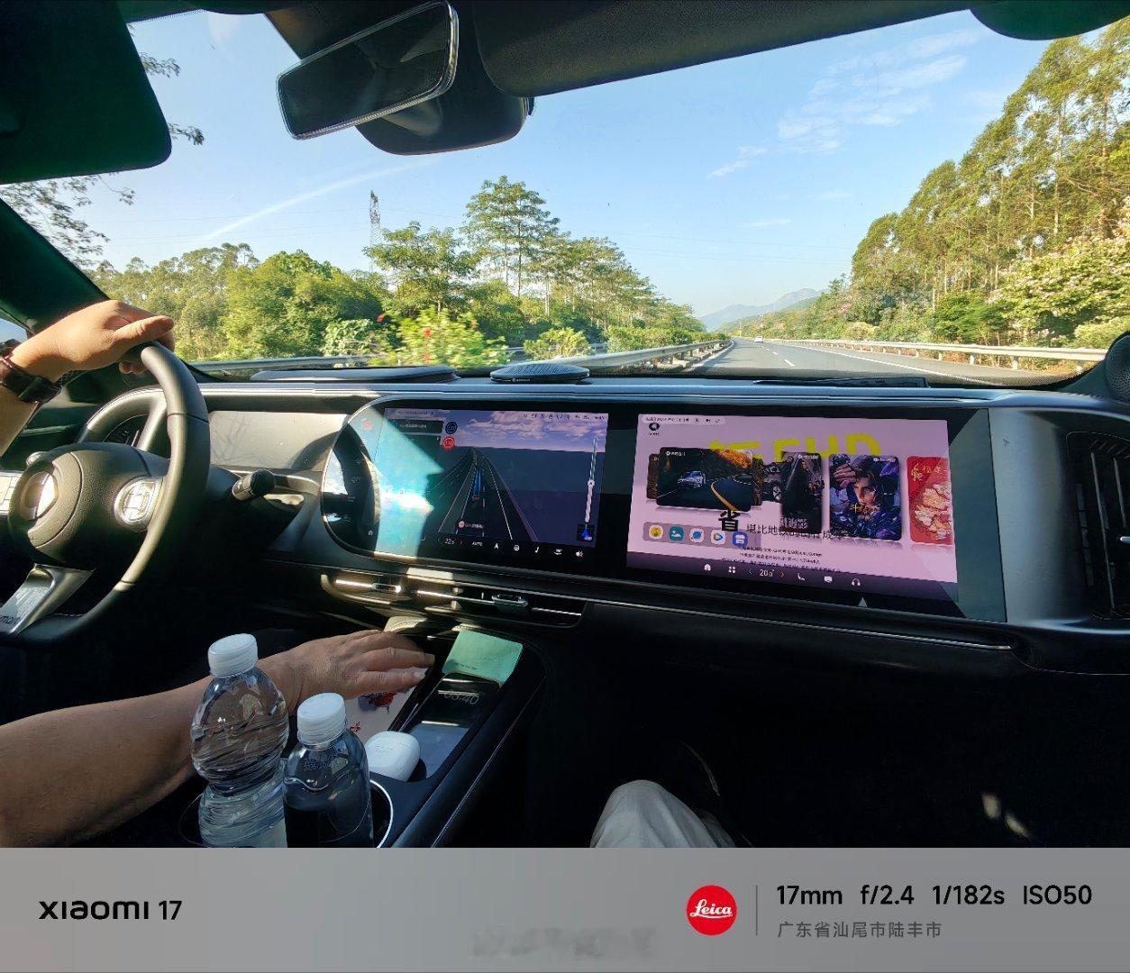 smartgotoShenzhen.沈海高速怎么是双车道？辅助驾驶真好用！