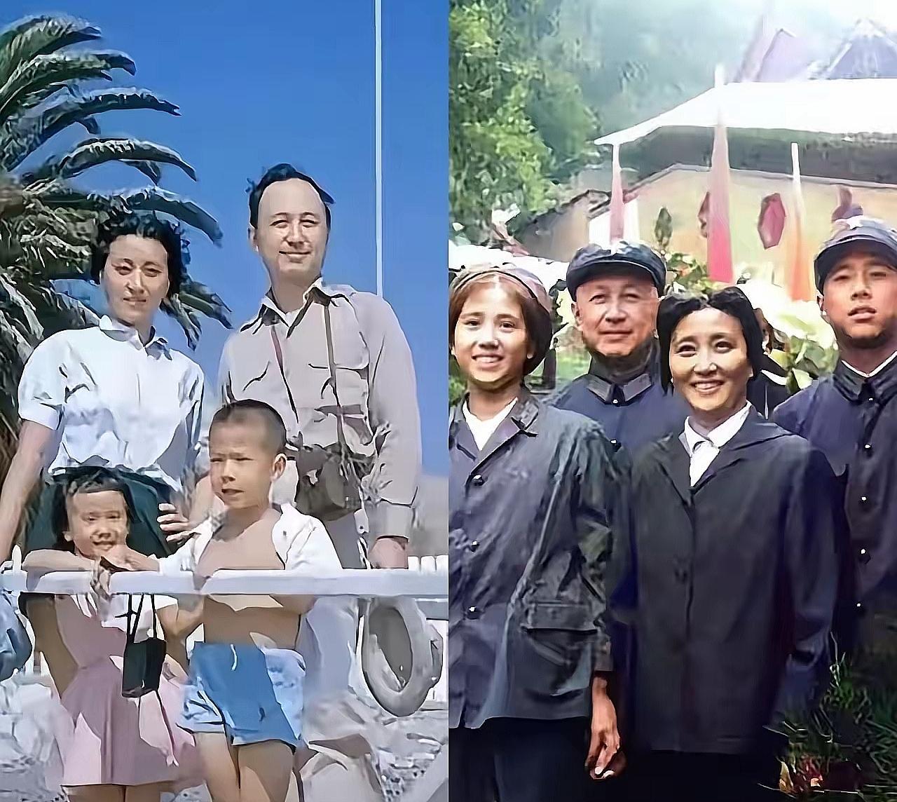 钱学森回国前后对比照：在美国享受优越生活，在祖国却过着简朴生活；为了祖国他宁可舍