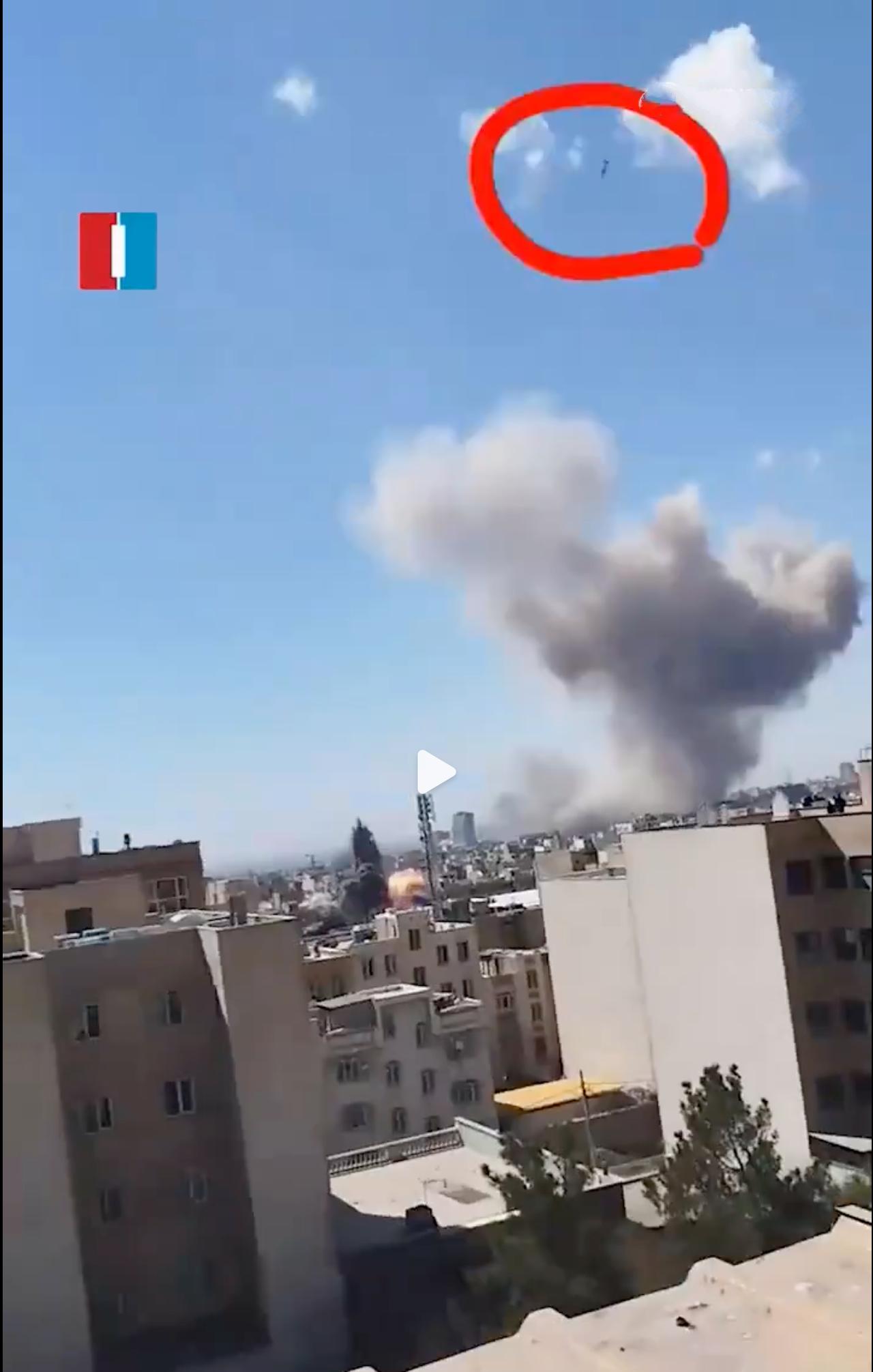 以色列空军首次发射了破冰者空射对地导弹轰炸伊朗！ 据报道，以色列空军F-16