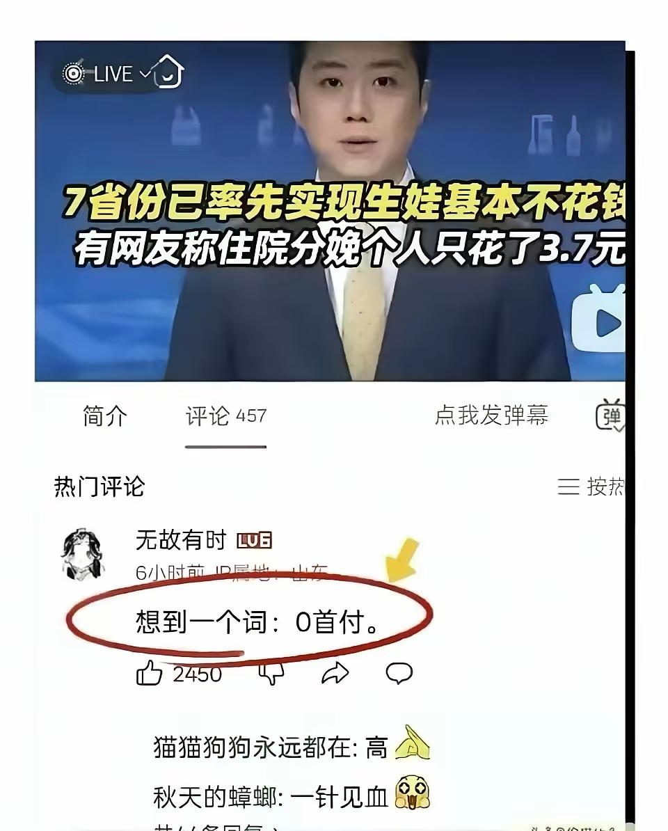 生孩子零首付，这个比喻也太牛了。
