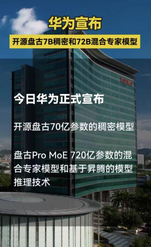 华为摊牌了，之前密集发布了很多昇腾和大模型的技术报告，转手就把模型挂在网上开源了