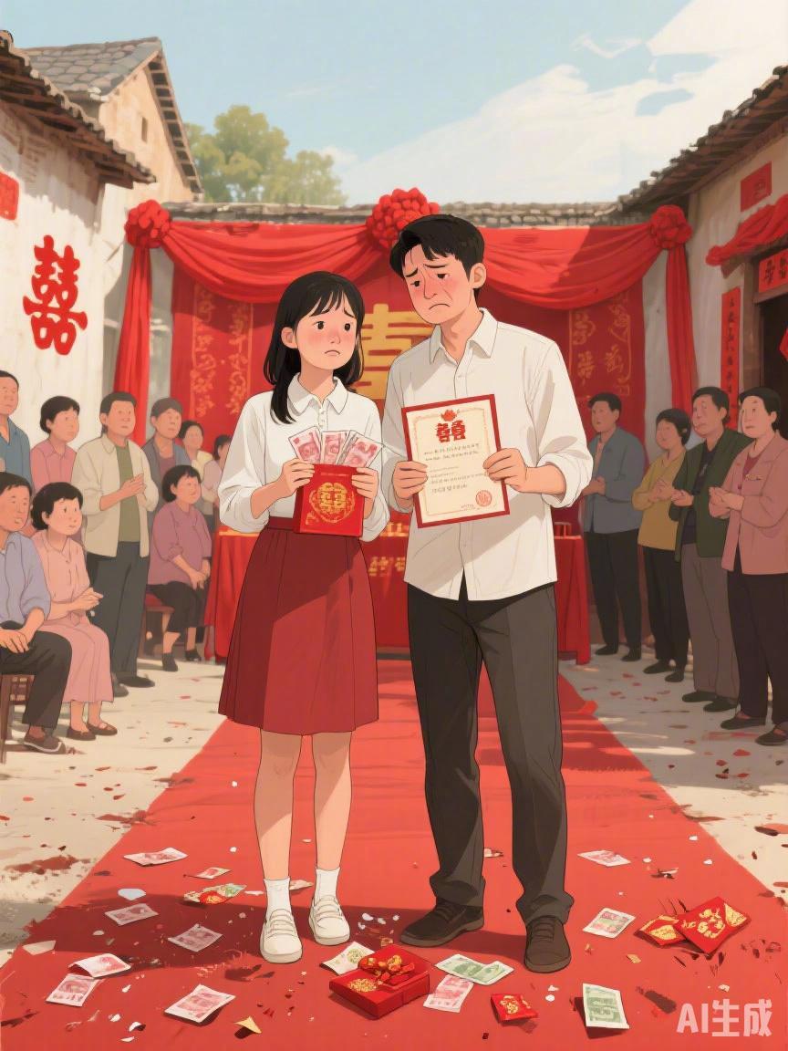 【#00后办婚礼不领证被判退24万彩礼#】#00后结婚同居不领证被判退24万彩礼