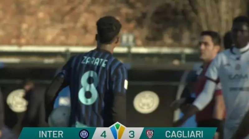 青年军强势追分。国际米兰U20青年队继5-0大胜利物浦后，本轮又4-3逆转击败卡