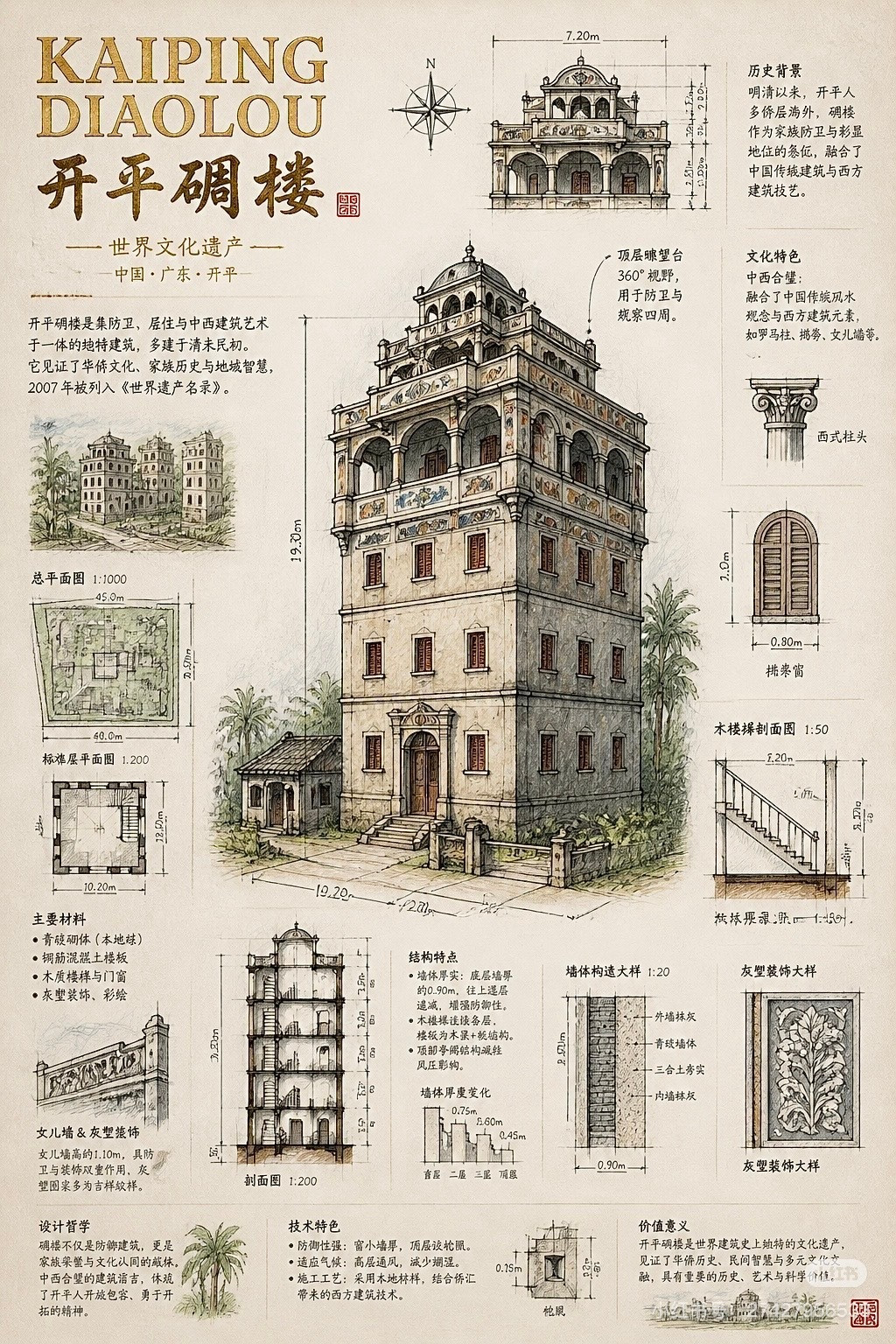 中华地标建筑
