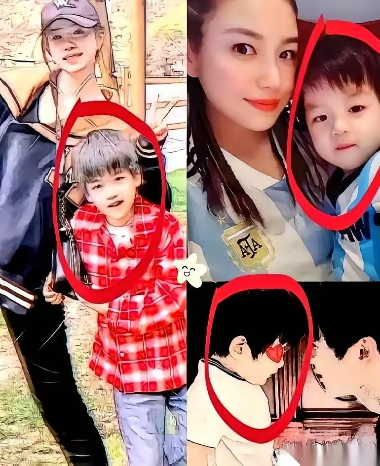 陈妍希刚把娃的正面照发出去，陈晓一个电话就打过来了。就一句：别让孩子全网都知道长