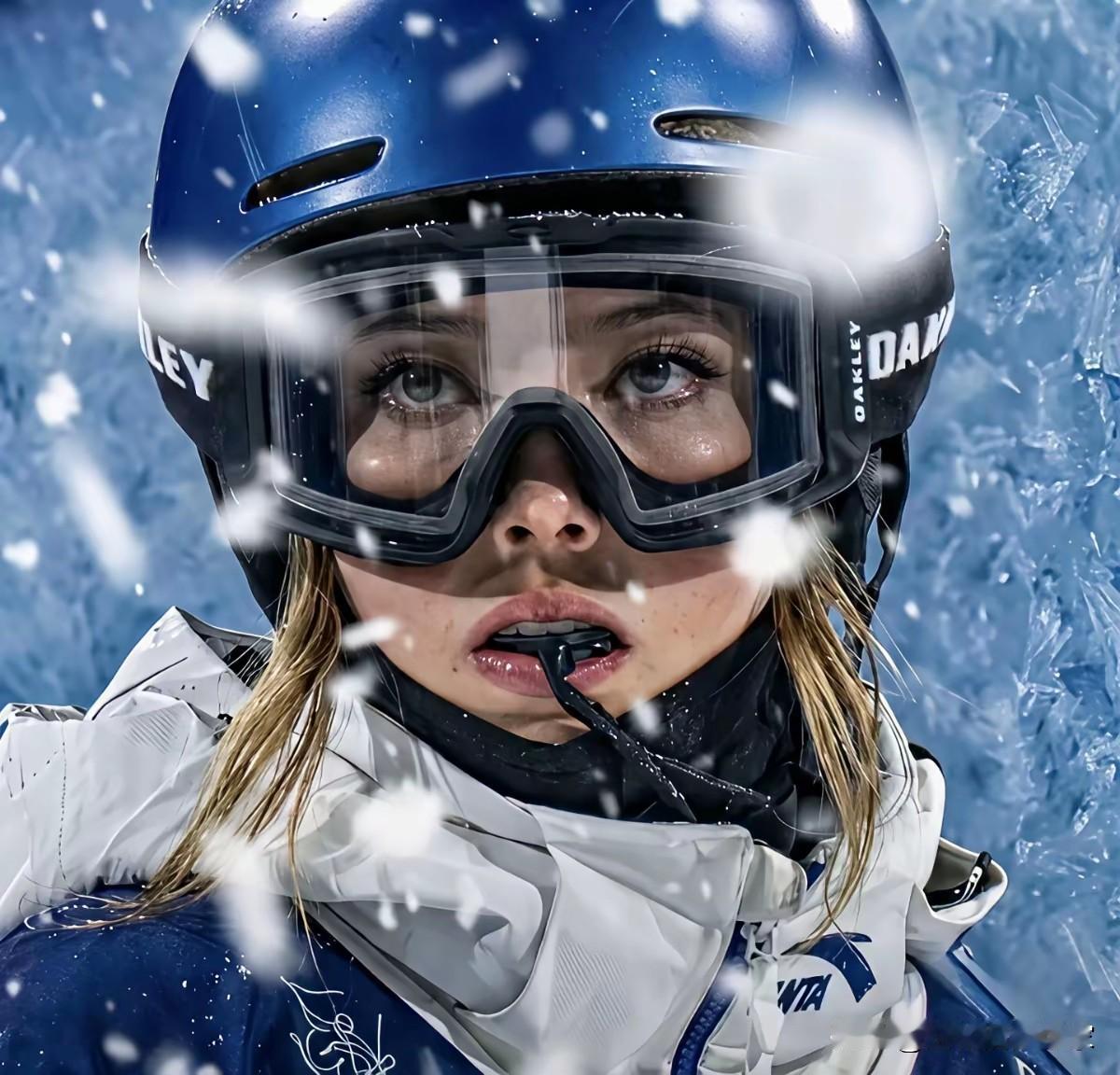 谷爱凌这组冰雪神图，直接封神当壁纸了！❄️刷到谷爱凌这组冰雪大片，直接被美