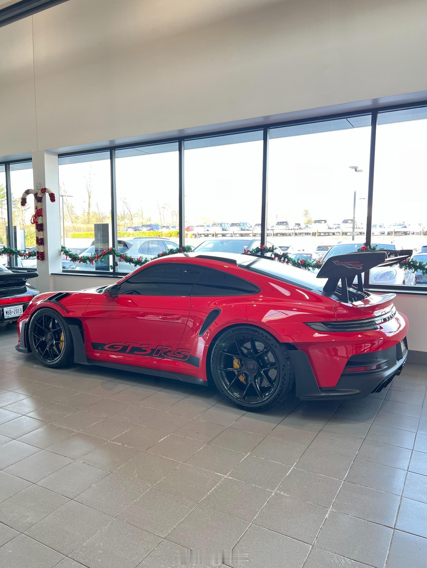 谁会收到这么漂亮的圣诞礼物呢保时捷911GT3RS