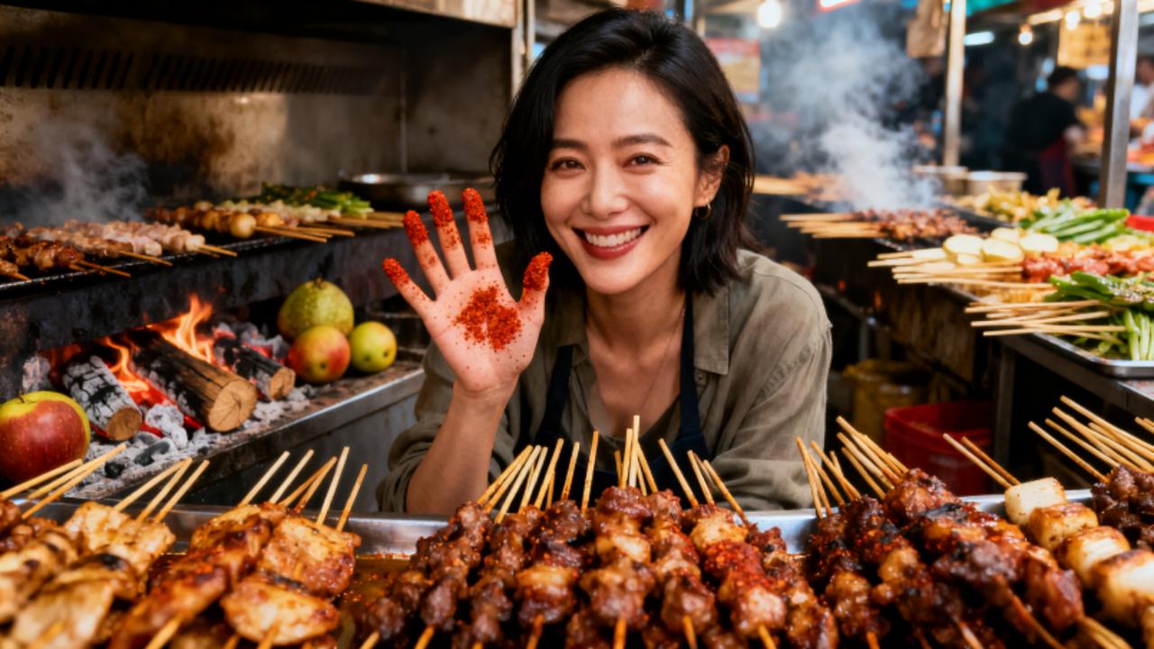 威尼斯影后蹲鹤岗撸串！一天两顿爆啃三分熟，外卖订单疯涨200%，煤城转型靠小串出