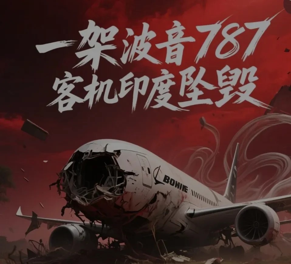 波音的787在印度掉了，论谁也想不到，这竟然是印度人自己种下的苦果上