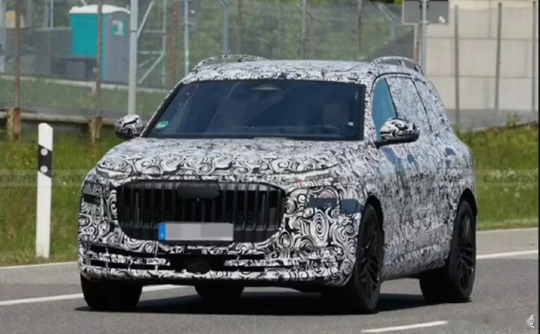 奥迪史上最大的SUVQ92026年首发，2027年初国内就能买，6/7