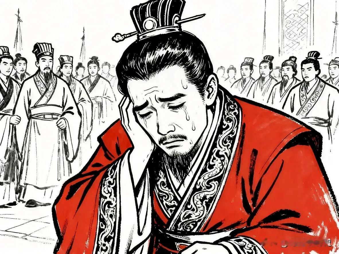 公元223年，刘备在夷陵大败，病逝于白帝城。消息传到魏国，顿时一片欢腾。突然一阵