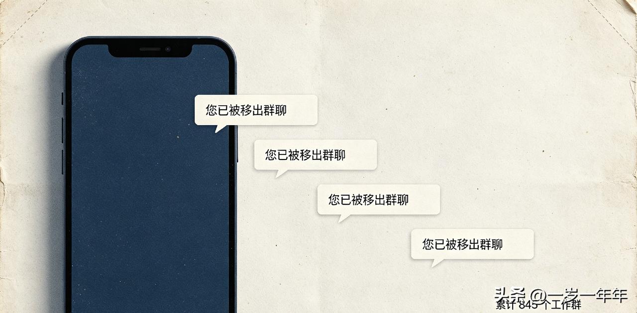 微信消息接连弹出，女子被移出845个工作群，最后无奈离职一上午手机消息不停
