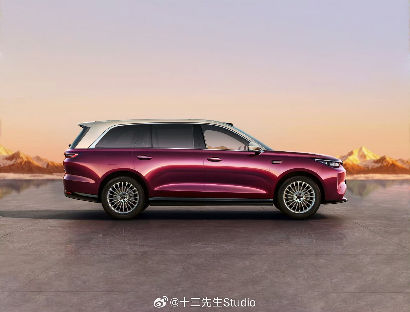 魏牌v9x的内饰曝光了，有后排老板座看着有点厉害，门板上的小屏幕好像是可以拿起来