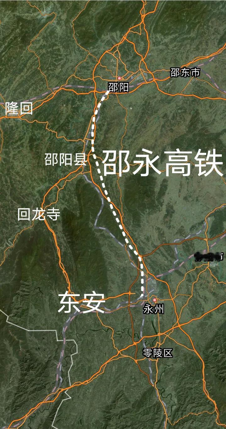 邵阳是湖南高铁站最多的城市(已建成7座)，2027年内邵阳至永州时速350公里的