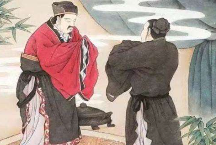 唐朝时，一个县尉放走了一个囚犯，多年以后，二人再次在他乡相遇，囚犯请恩人到家里相