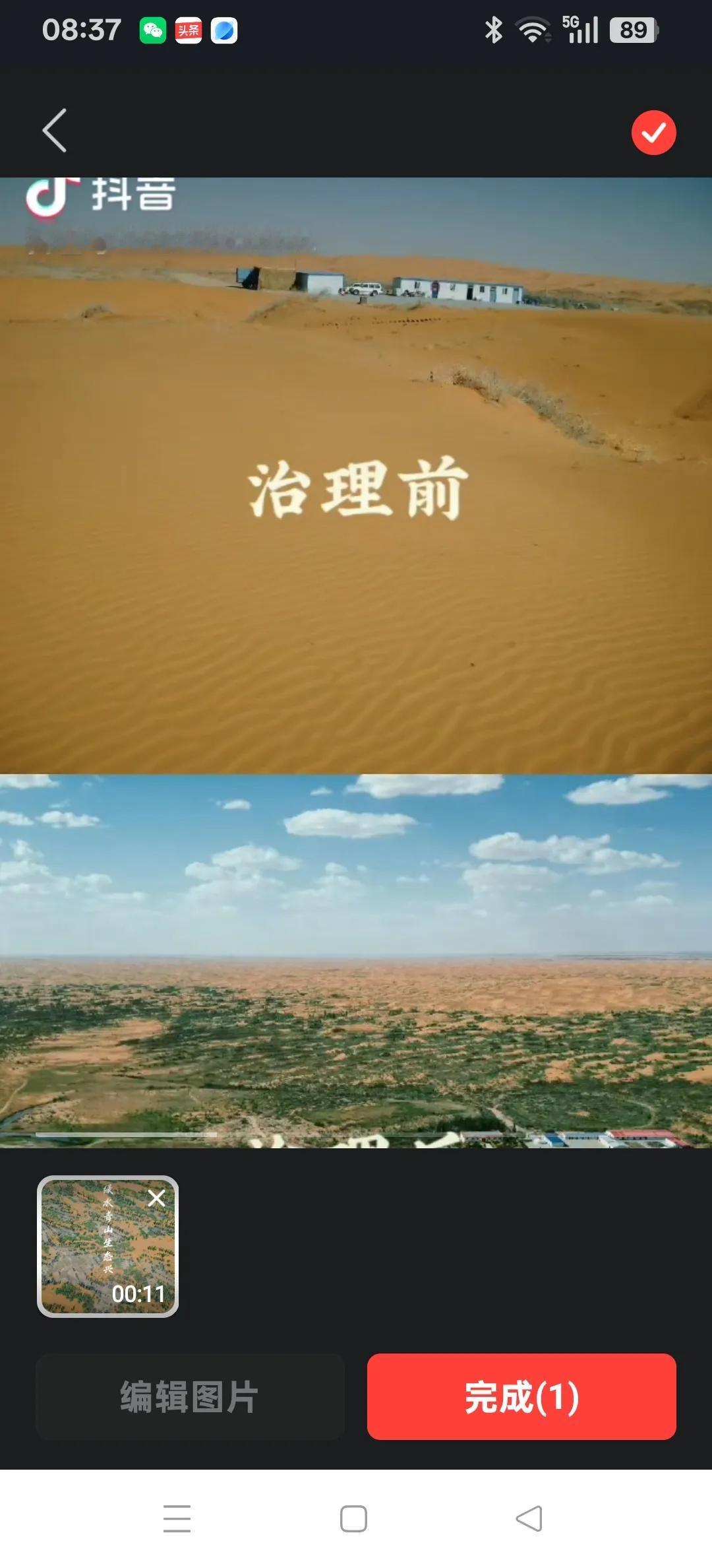 【沙漠变绿洲！他们用40年，硬生生在两大沙漠之间撕开了一道绿色的口子】以