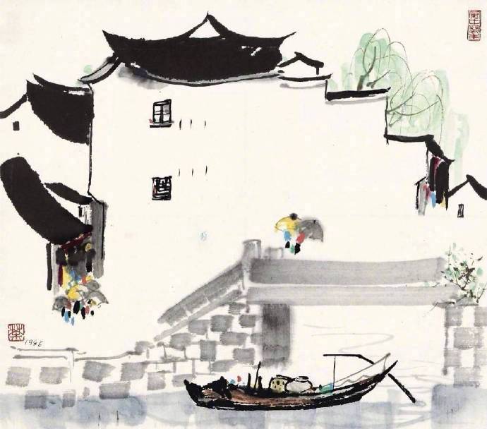 吴冠中：“我的一生，都在画里。”​​​