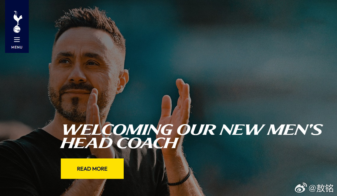 热刺意大利国家队连续三届无缘世界杯，而此时一个意大利人却回到了英超。热刺官方宣