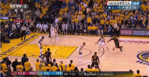 nba总决赛g5,勇士在第二节轰出27-4的得分潮,一举掌握主动,并在下半场