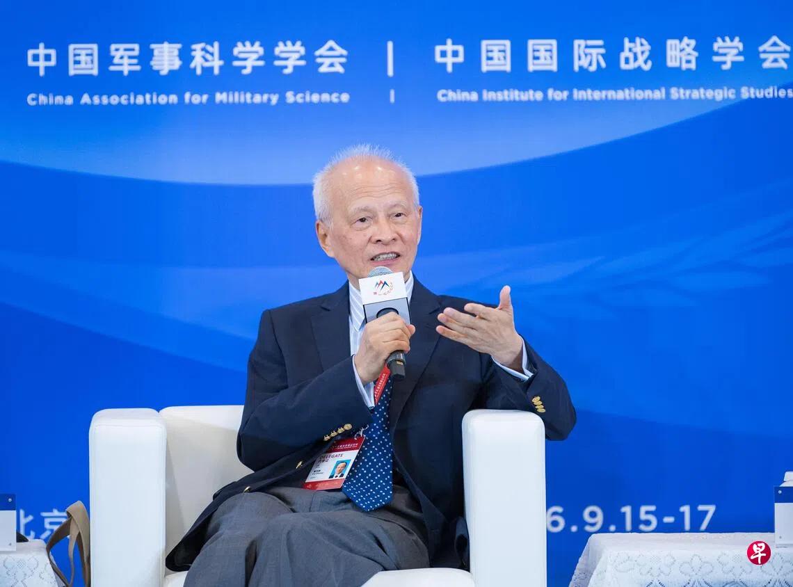 香山论坛的中美对话台上，吵来吵去绕不开对台军售！美国海军分析中心研究员冯德威把国