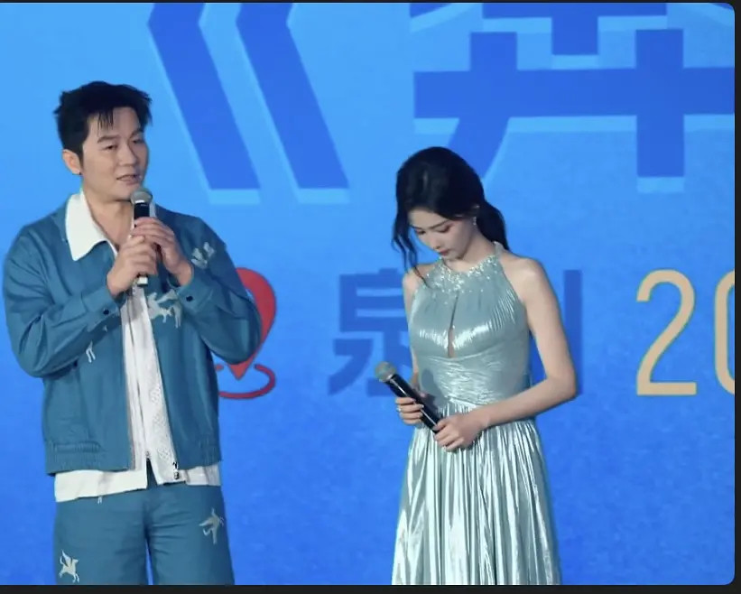 白鹿是不是该减肥了，怎么看不出腰在哪？